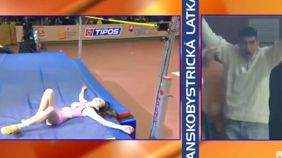 Nebeski skok za istoriju i ponosni tata: Angelina preskočila 2 METRA, Dragutin slavio kao nikad (VIDEO)