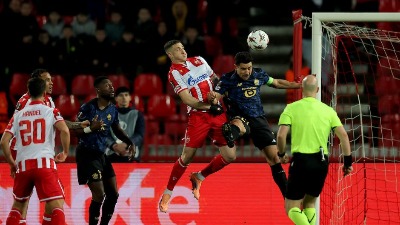 Promene dale rezultat: Crveno-beli opasniji u nastavku, Zvezda - Lil 0:1