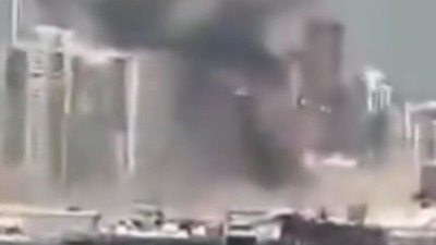 Pogledajte: Trenutak nakon što je iranska raketa pogodila Abu Dabi (VIDEO)