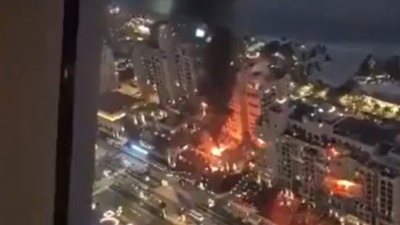 DUBAI U PLAMENU! Gori poznata turistička atrakcija: Jezive scene iz Emirata (FOTO, VIDEO)