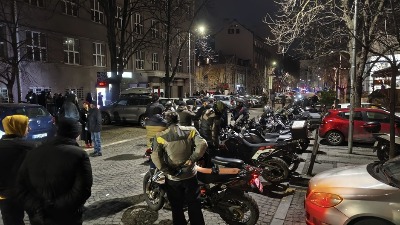 Bajkeri kreću na studentski protest u Kragujevcu uprkos lošem vremenu