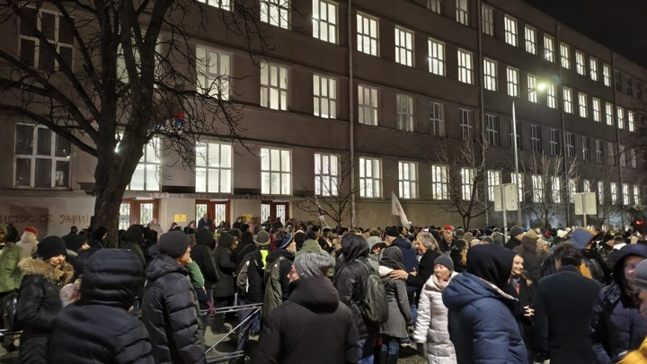 Održan skup podrške učeniku Pete gimnazije koji proživljava pritiske (FOTO/VIDEO)