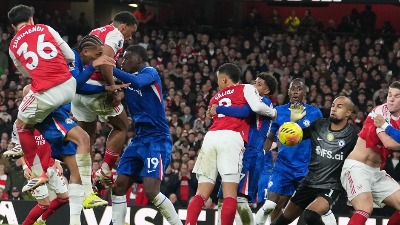 Korneri su najveća snaga Arsenala: Pao je i Čelsi (FOTO/VIDEO)