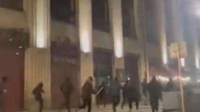 SEVALE MOTKE - pogledajte tuču navijača Selte i Liona u Vigu (VIDEO)