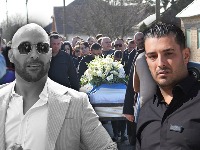 POTRESNE SCENE NA SAHRANI: Darko jedva stajao na nogama, supruga sve vreme bila uz njega (FOTO) 