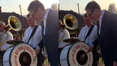 Vučić postao muzičar? (VIDEO)