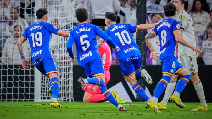 ŠAMAR ZA REAL Hetafe posle 18 godina slavio na "Bernabeu"!