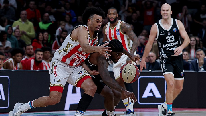 Ovako izgleda tabela ABA lige nakon pobede Crvene zvezde nad Partizanom