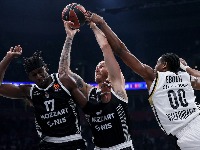 Partizan se mučio, pa slavio nad "fenjerašem": Četvrta uzastopna evroligaška pobeda crno-belih (VIDEO)