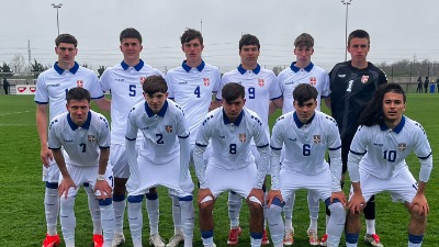 Mlađi omladinci Srbije odigrali nerešeno protiv Slovačke