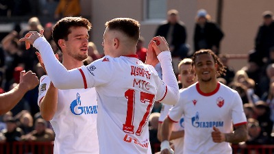 Crvena zvezda ubedljiva u prijateljskoj utakmici protiv Obilića, pogledajte makazice Duartea (VIDEO)