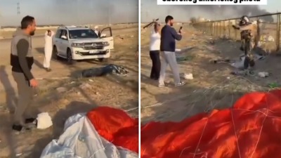 Susret Kuvajćana i oborenog američkog pilota (VIDEO)