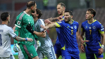 Istorija u Zenici - Bosna i Hercegovina posle penala eliminisala Italiju i otišla na Mundijal (VIDEO)