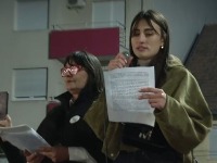 "DRŽI SE, TATA" Ćerka Zlatka Kokanovića zavapila na protestu