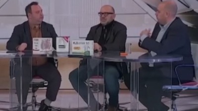 Došli na Pink da "brane" crkvu, a onda se posvađali (VIDEO)