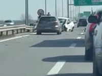 Sudar na autoputu: Kolaps kod isključenja za aerodrom (VIDEO)