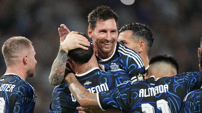 "Petarda" Gaučosa protiv Zambije: Gol Mesija za, verovatno, oproštaj od argentinske publike (VIDEO)