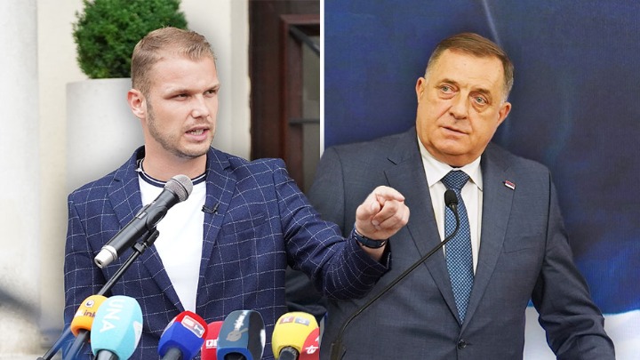 Tenzija između Dodika i Stanivukovića na otvaranju mosta u Banjaluci: "Bez psovanja ako može" (VIDEO)