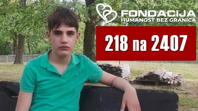 Pomozimo Andreju slanjem 218 na 2407