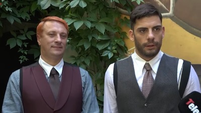 Andrija Milošević i Milan Marić o sceni poljupca: Evo kako je Bjelogrlić pokušao da razbije napetost pre snimanja (VIDEO)