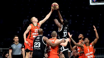 Partizan igra na Vaskrs - evo gde možete da gledate gostovanje crno-belih Cedevita Olimpiji