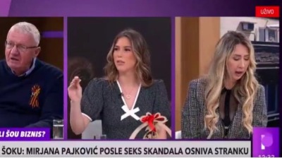 "Jesi na metli dojahala?": Zaratiše Šešelj i Mirjana Pajković (VIDEO)