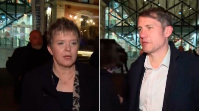 Nije im bilo ni do čega: Pogledajte izraz lica Balinta Pastora i Elvire Kovač posle poraza Orbana (VIDEO)