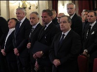 Ostoja Mijailović došao na komemoraciju Dušku Vujoševiću, a da li će i na sahranu? Seo je ispred Željka Obradovića (FOTO)