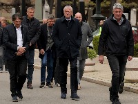 Ko je sve došao na sahranu Vujoševića? Žoc, Danilović, Mijatović, Đorđević... (FOTO/VIDEO)