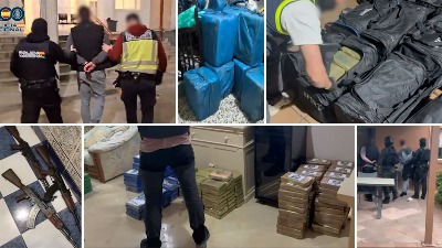 Kokain, motorni čamci i kalašnjikovi: Srbi uhapšeni u Španiji (VIDEO)