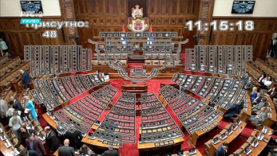 NEMA KVORUMA za sednicu Skupštine!