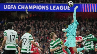 Arsenal je nula, ali je u polufinalu Lige šampiona