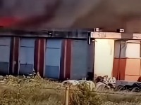 VELIKI POŽAR u Podgorici: Gori pogon "Prerade" u okviru Kombinata aluminijuma (VIDEO)