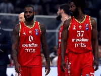 Košarkaši Crvene zvezde bez izjava nakon večitog derbija protiv Partizana