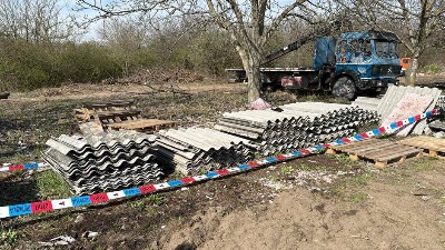 PAO ZBOG AZBESTNIH PLOČA Uhapšen muškarac iz Subotice (FOTO)