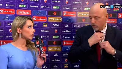 Šta ovo bi?! Saša Obradović "pobegao" od Kristine, izustio je samo nekoliko reči