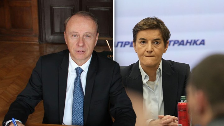 Ana Brnabić NASTAVILA RAT sa rektorom Đokićem: "Zašto se plašite da izađete na crtu Vučiću?"