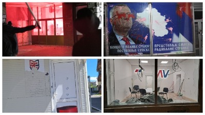 Talas političkog nasilja u 2026: Stradale desetine stranačkih prostorija