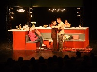 Direktno na premijeri predstave "Ljudi odozgo" u Teatru na Brdu