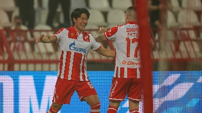 Seol je ovim golom stavio tačku na i i započeo šampionsko slavlje Zvezde (VIDEO)