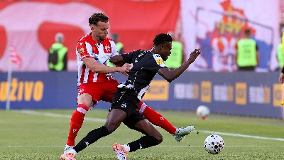 Derbi je imao posebne goste: Sin Siniše Mihajlovića i zvezda Premijer lige u centru pažnje