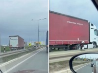 Sad I KAMION vozi u KONTRASMERU: Haos na auto-putu (VIDEO)