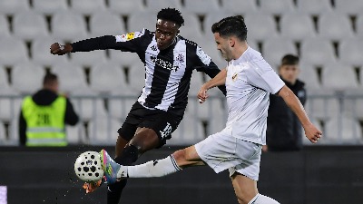 Očajni Partizan 50 minuta imao igrača više i nije uspeo da savlada Čukarički