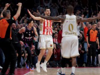 Dobrić "zapalio" Arenu! Zvezda bez milosti, Pariz nemoćan u Beogradu