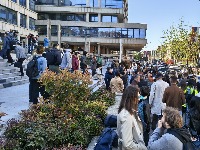Suđenje studentima: Skup podrške ispred Palate pravde (FOTO, VIDEO)