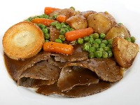 Grašak sa šampinjonima u pavlaci