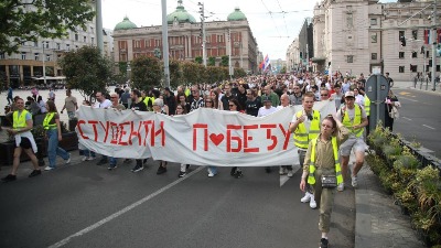 Studenti poručili sa protesta: "Vlast se plaši izbora, promene dolaze"