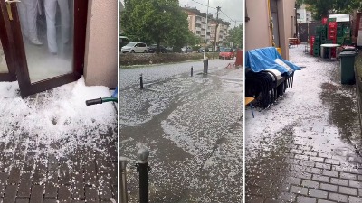 Grad udara po Kragujevcu, grmi u Kraljevu: Najnoviji snimak nevremena u Srbiji (VIDEO)