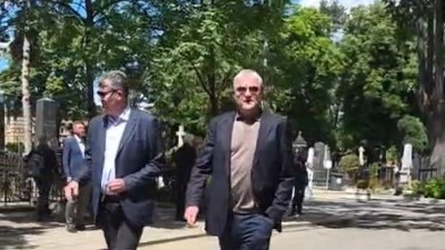 Sahrana Vladimira Cvetkovića - tu je i Predrag Saša Danilović, a sa njim i još jedan bivši as Partizana (VIDEO)