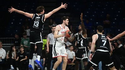 Partizan slomio otpor Slobode i ide na završni turnir: Crno-beli se mučili, pa srušili Užičane